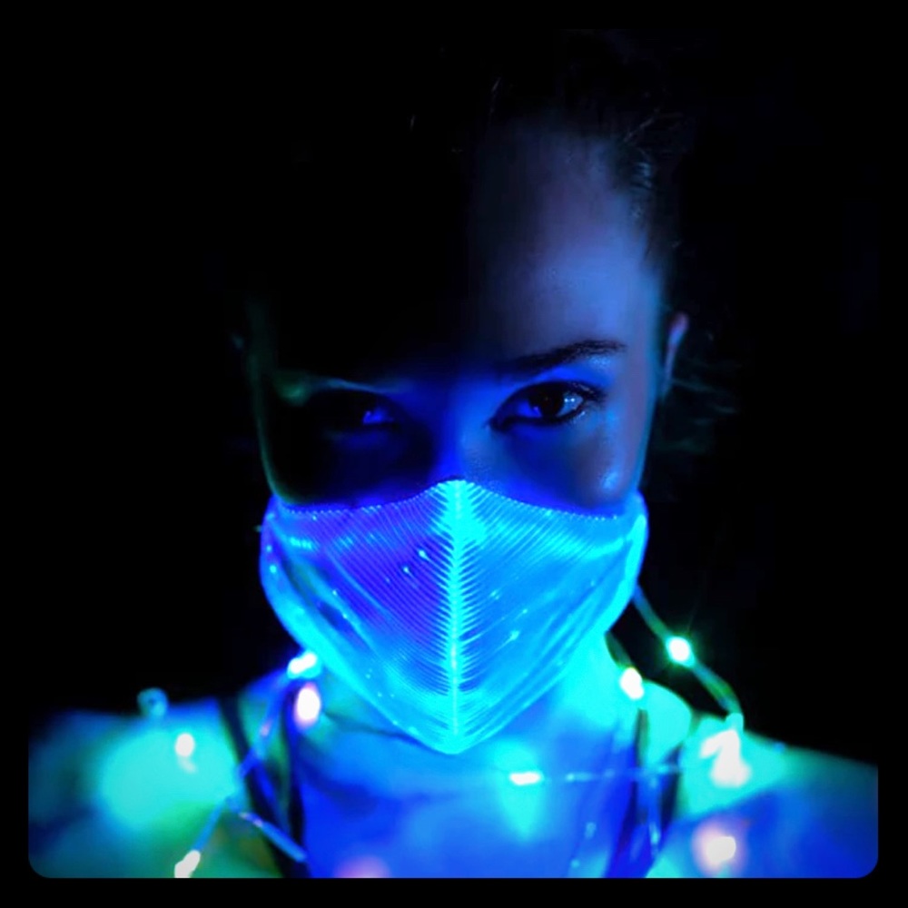 Illuminating LED Face-mask - Fits Adults and Kids